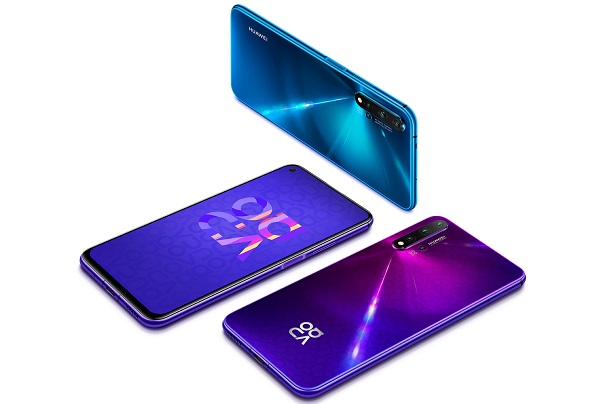 Huawei Nova 5T ufficiale in Europa: quad-cam posteriore, Kirin 980 e ottimo prezzo